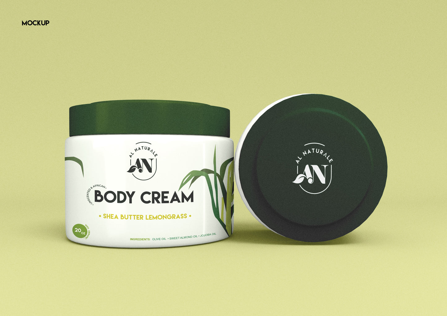 ORGANIC WHIPPED LEMONGRASS SHEA BUTTER